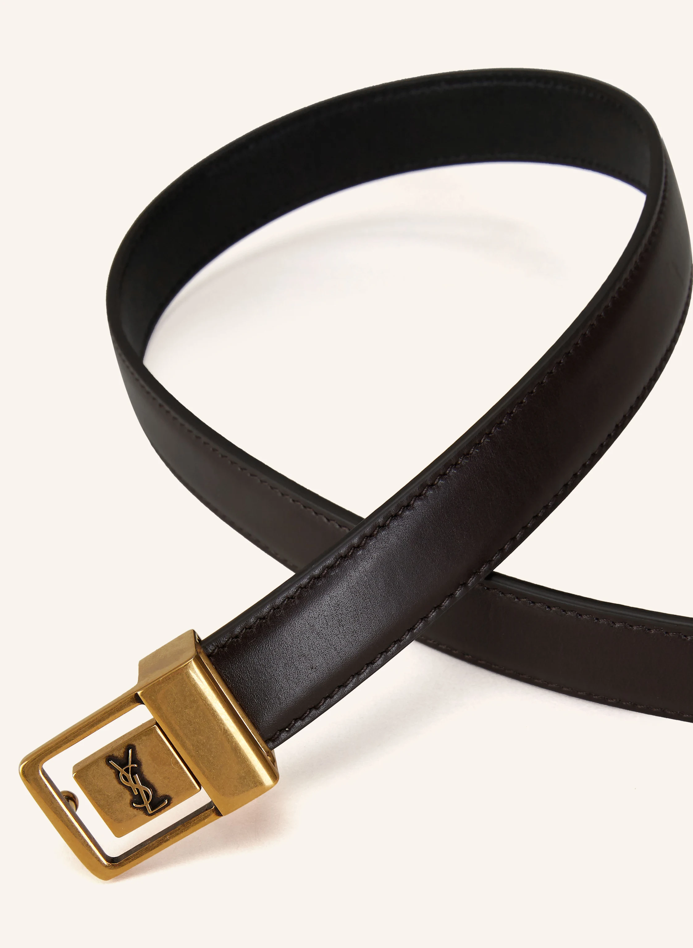 SAINT LAURENT Ledergürtel LA 66