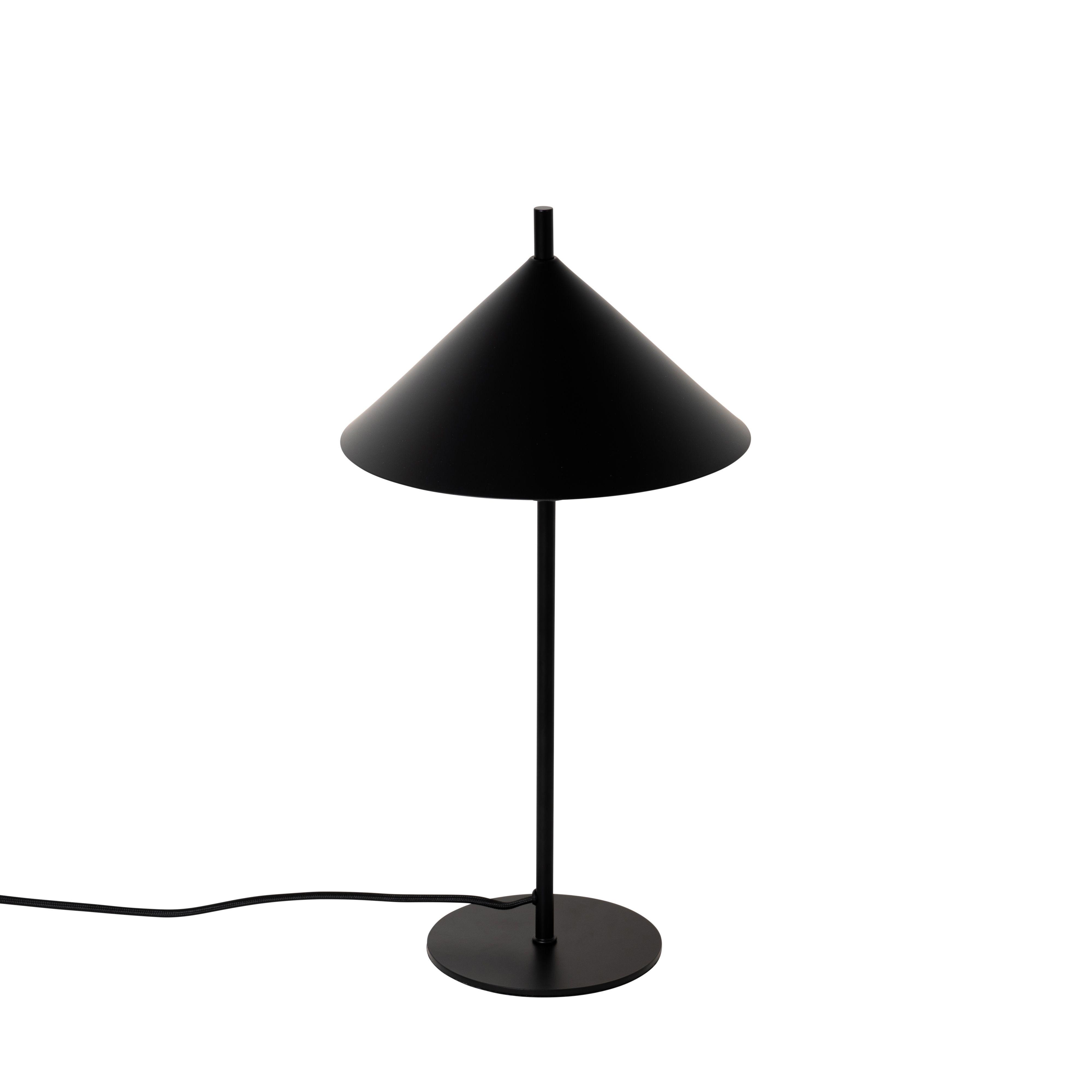 Design tafellamp zwart - Triangolo