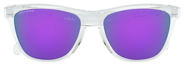 Lunettes Oakley Frogskins / Prizm Violet / Transparente / Ref : OO9013-H755