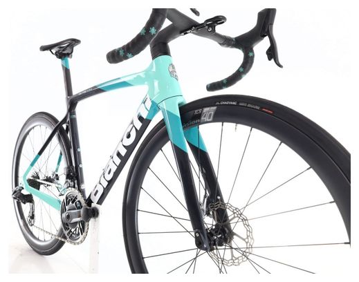 Produit reconditionné · Bianchi Oltre XR4 Carbone AXS 12V · Noir / Vélo de route / Bianchi | Très bon état