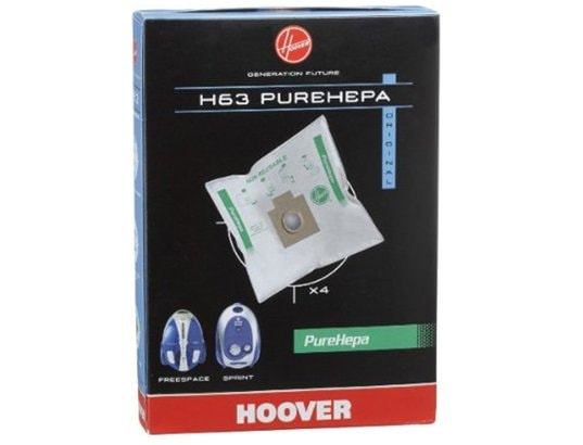 HOOVER - Accessoire aspirateur H63 lot de 4 sacs