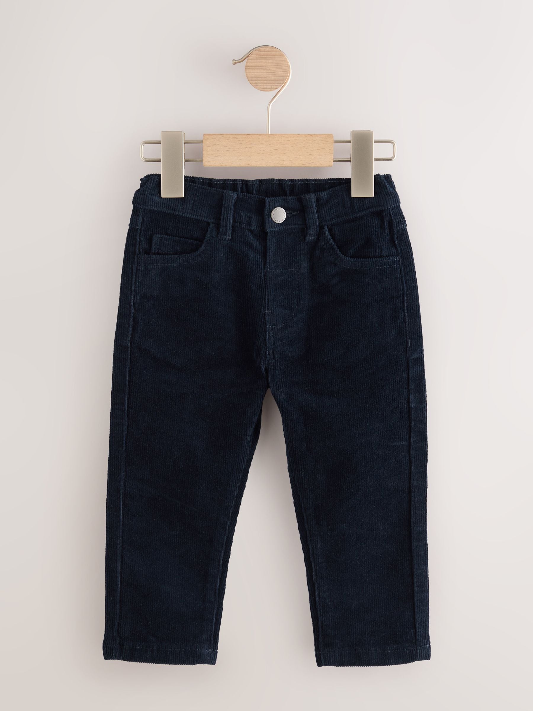 Marineblauw - Corduroy broek (3 mnd- 7 jr)