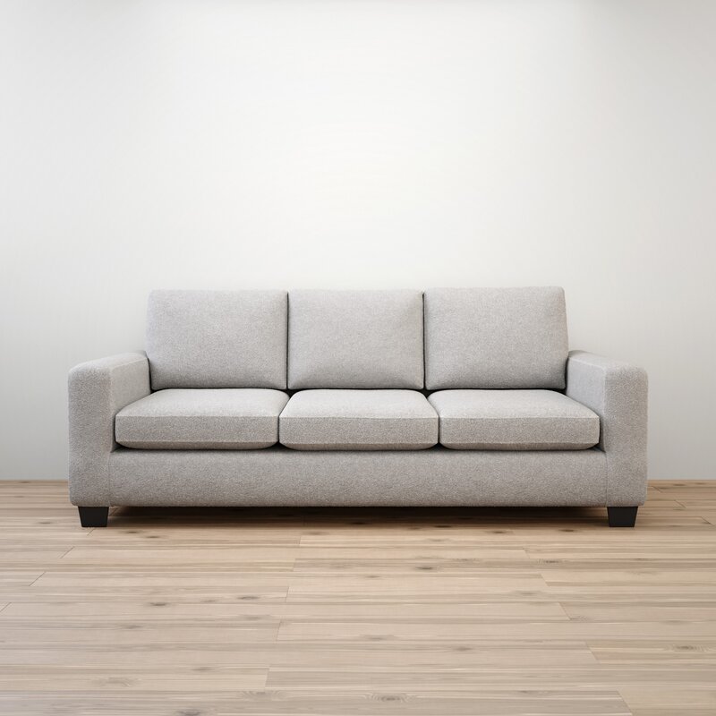 Kane 83&rdquo; Square Arm Sofa With Reversible Cushions