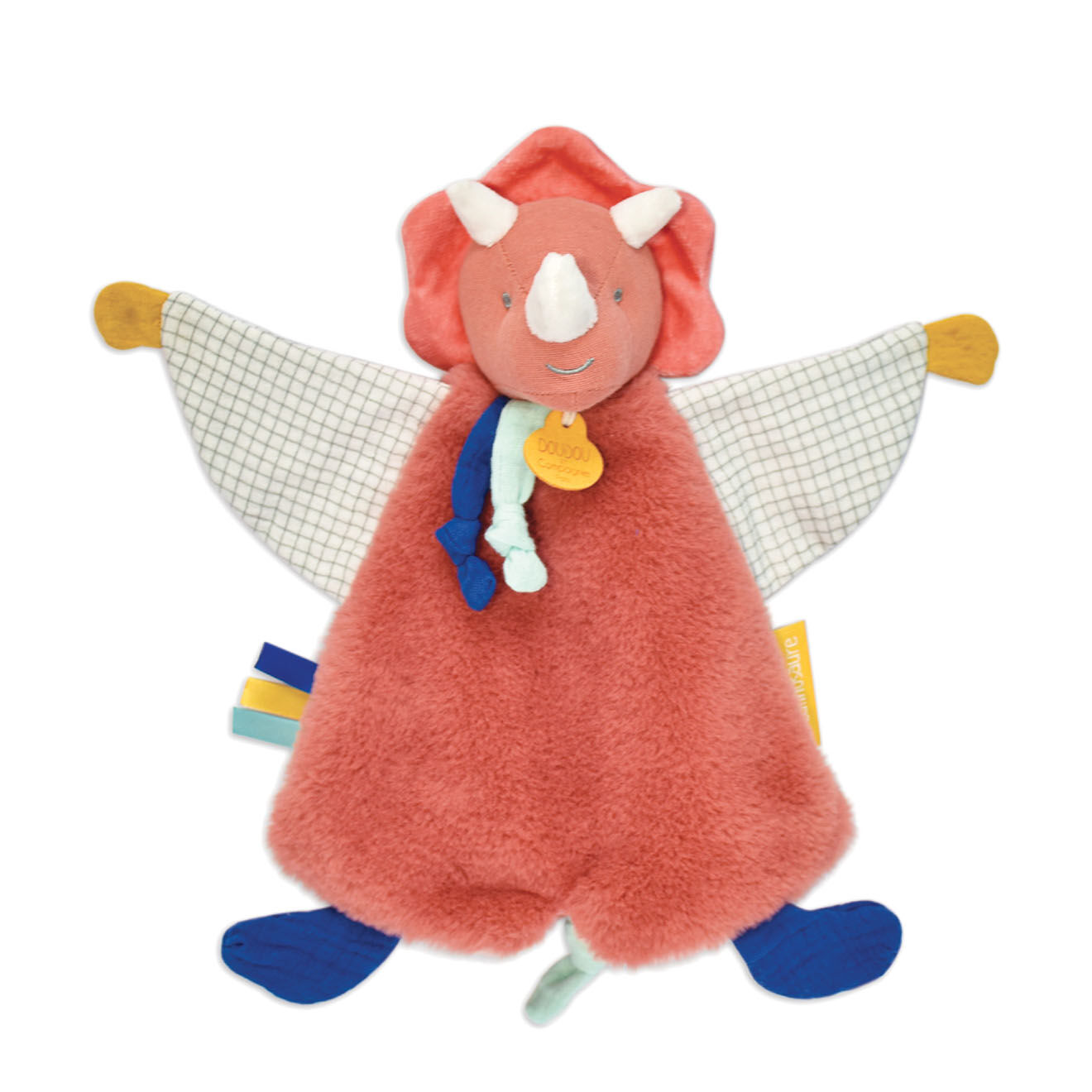 Doudou et Compagnie Doudou Lou Doudou orange