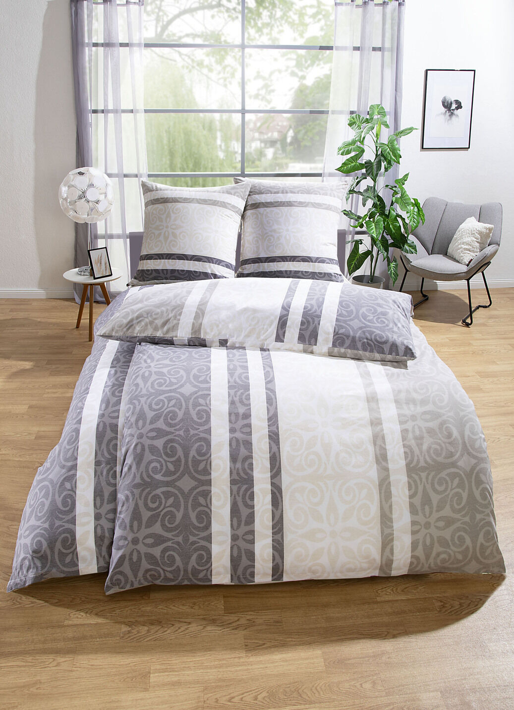 Polycotton-Bettwäsche-Garnitur von Dobnig