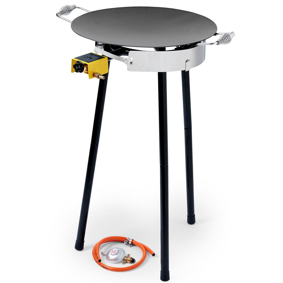 Stekeplate Ø 48 cm, komplett sett