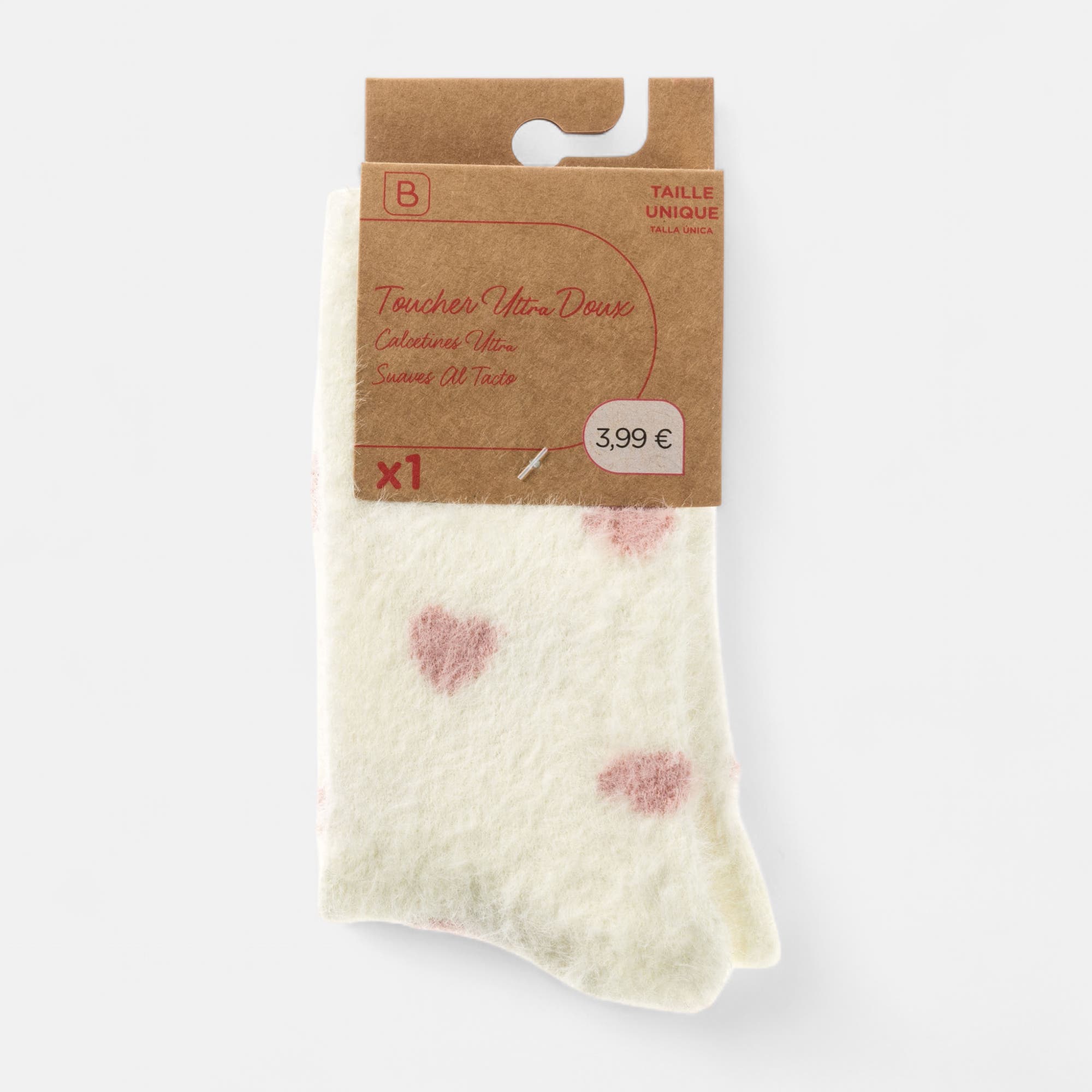 Chaussettes Femme beige