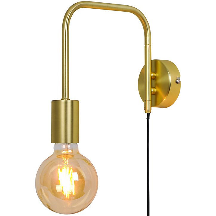 Applique murale incandescent Ghlin GoodHome E27 or