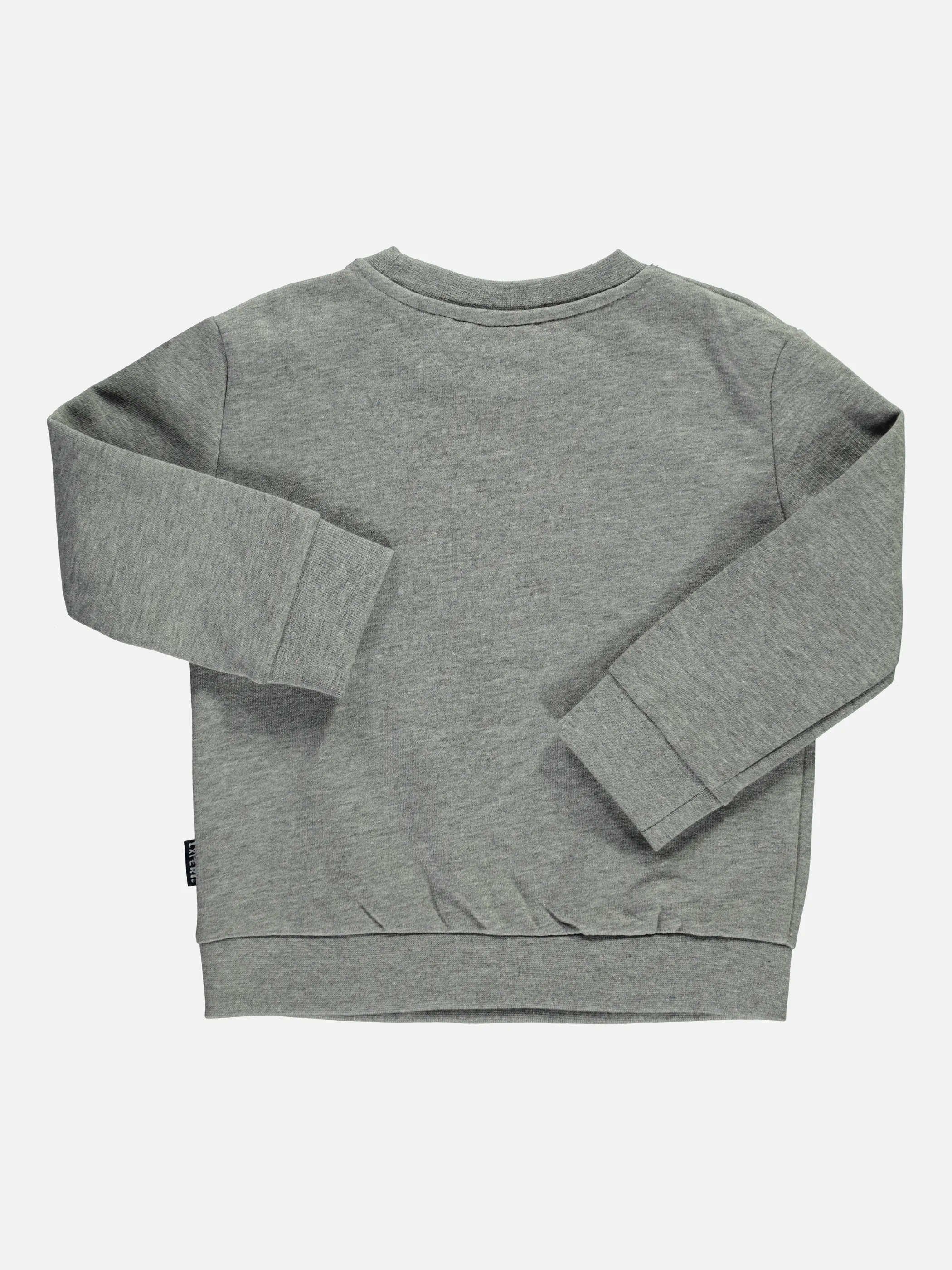 Mädchen Sweatshirt mit kleinem Schriftprint