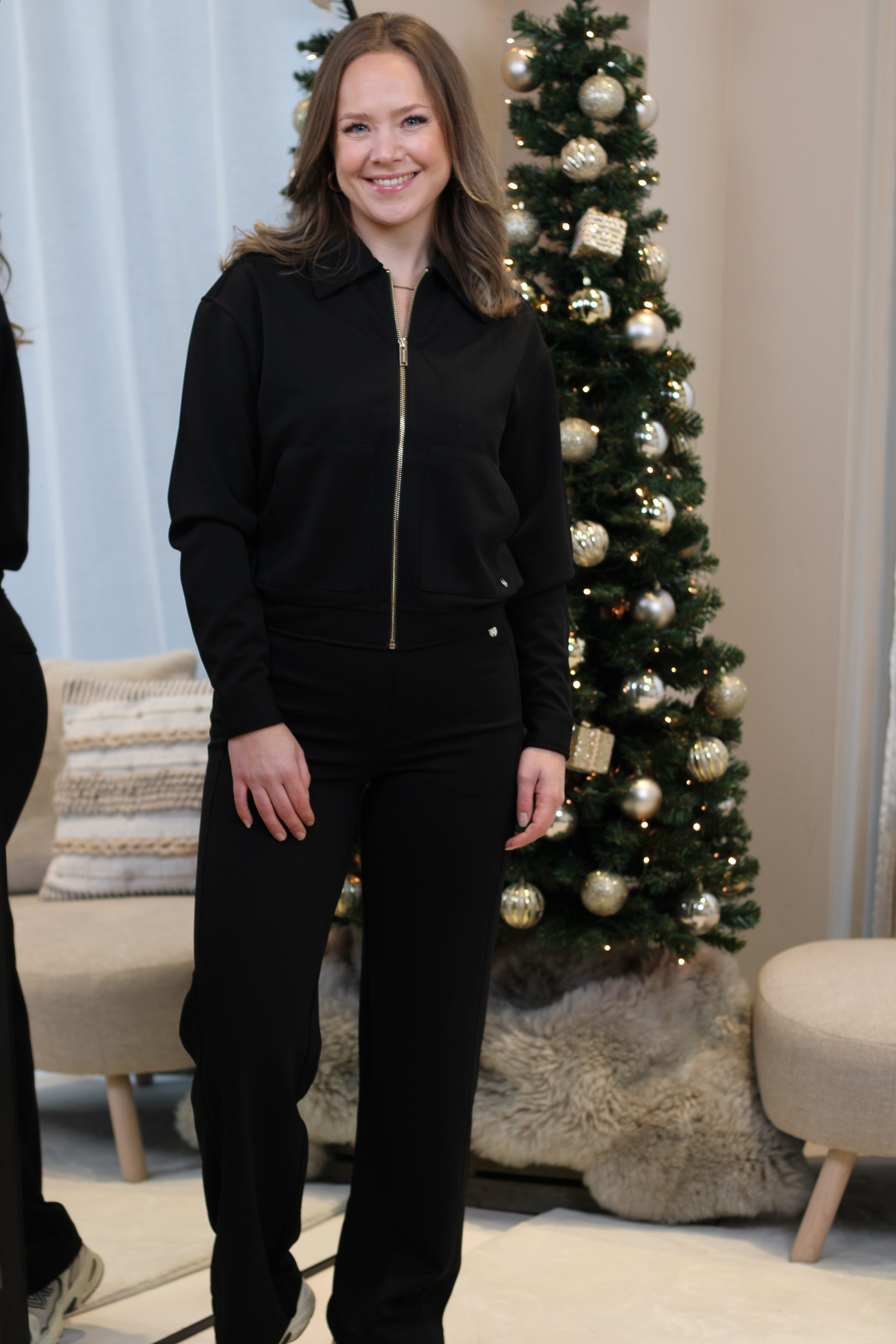 Rino & Pelle - Linsey Jacket With Zip Closure - Black