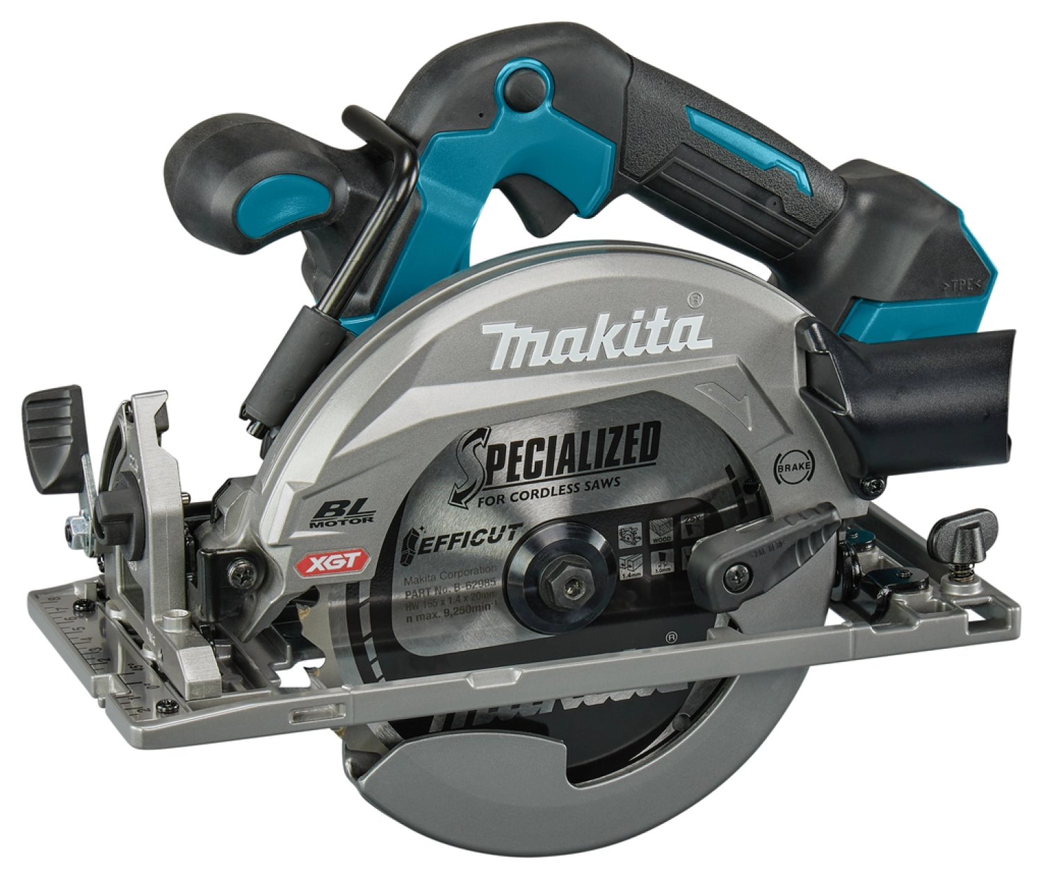 Makita HS012GZ XGT 40V Max Li-Ion accu cirkelzaag body - 165 mm