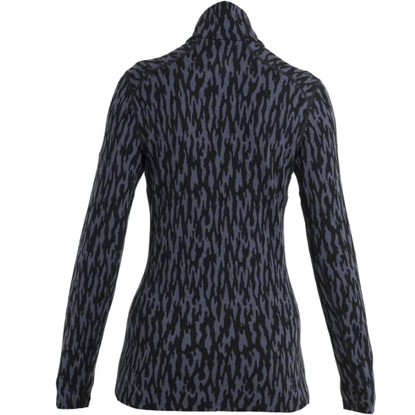 T-shirt thermique ICEBREAKER W MER 260 VERTEX LS HALF Z GLACIAL FLOW GRAPHITE/BLACK/J