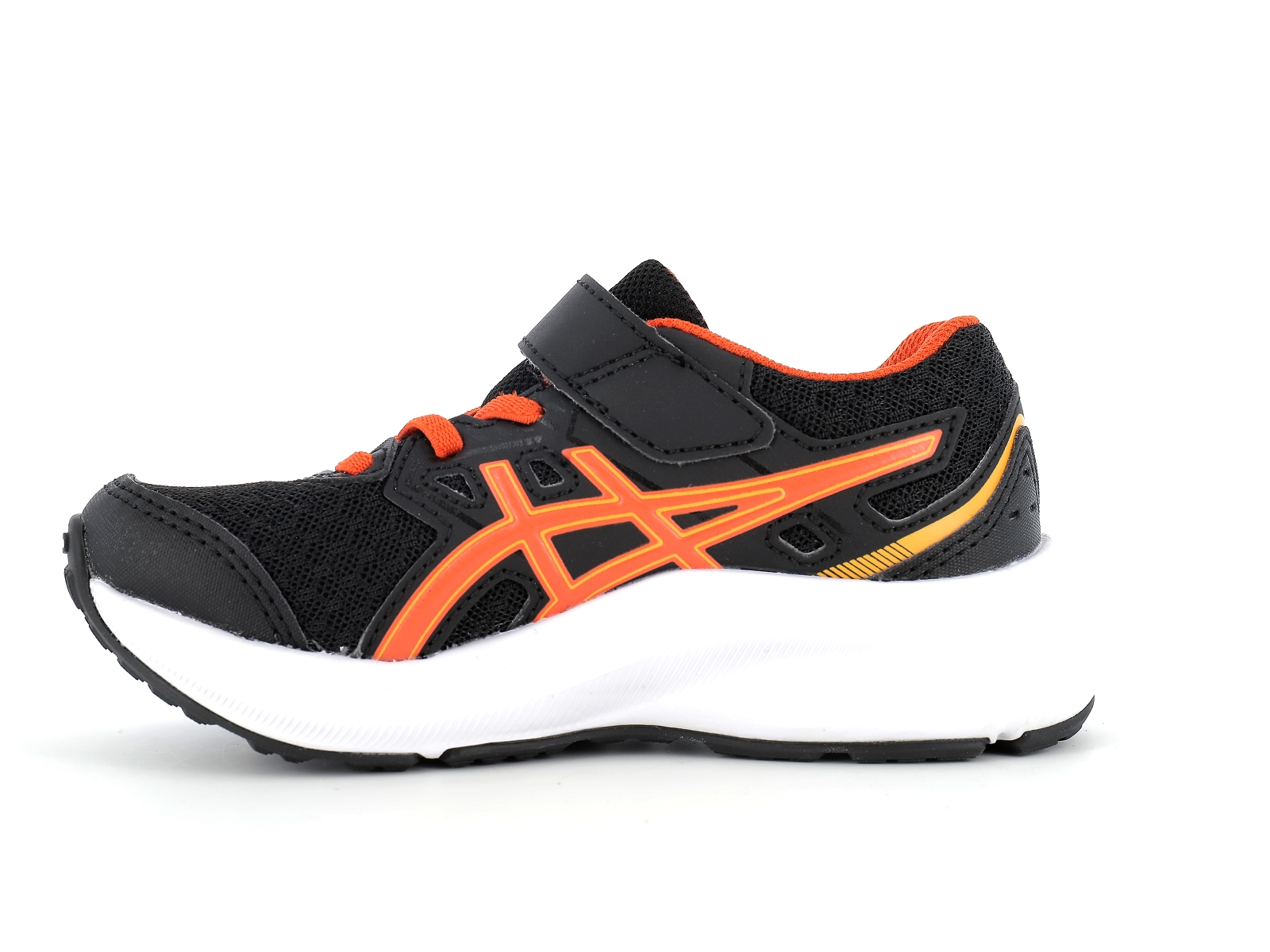 Asics-JOLT 3 PS Matières combinées Noir Orange