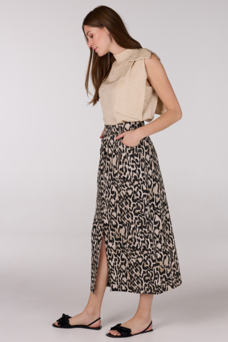 Juffrouw Jansen multi color dames rok