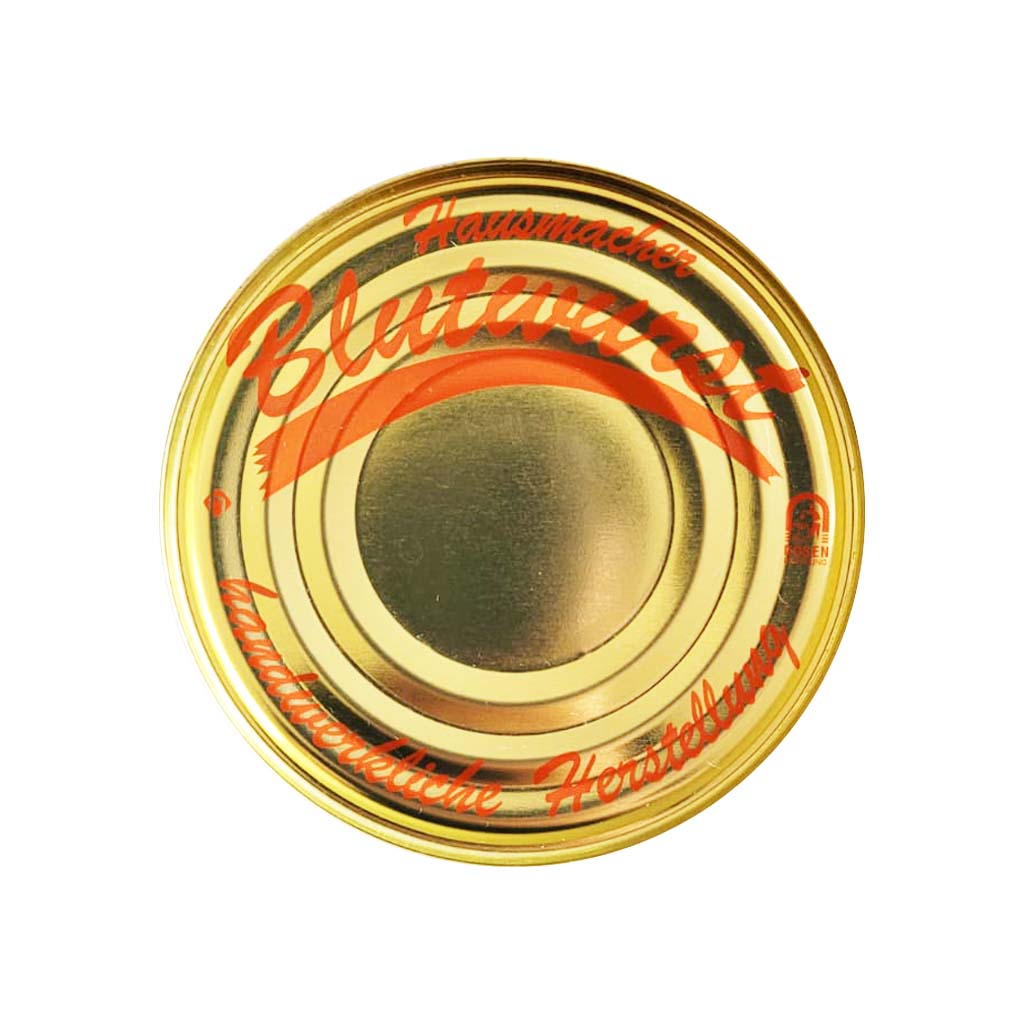 Schwarzwaldhaus Original Blutwurst 400g Goldglanzdose MHD:3.12.25
