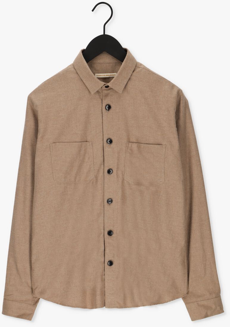 PORTO MILANO camel porto milano overshirt lissabon