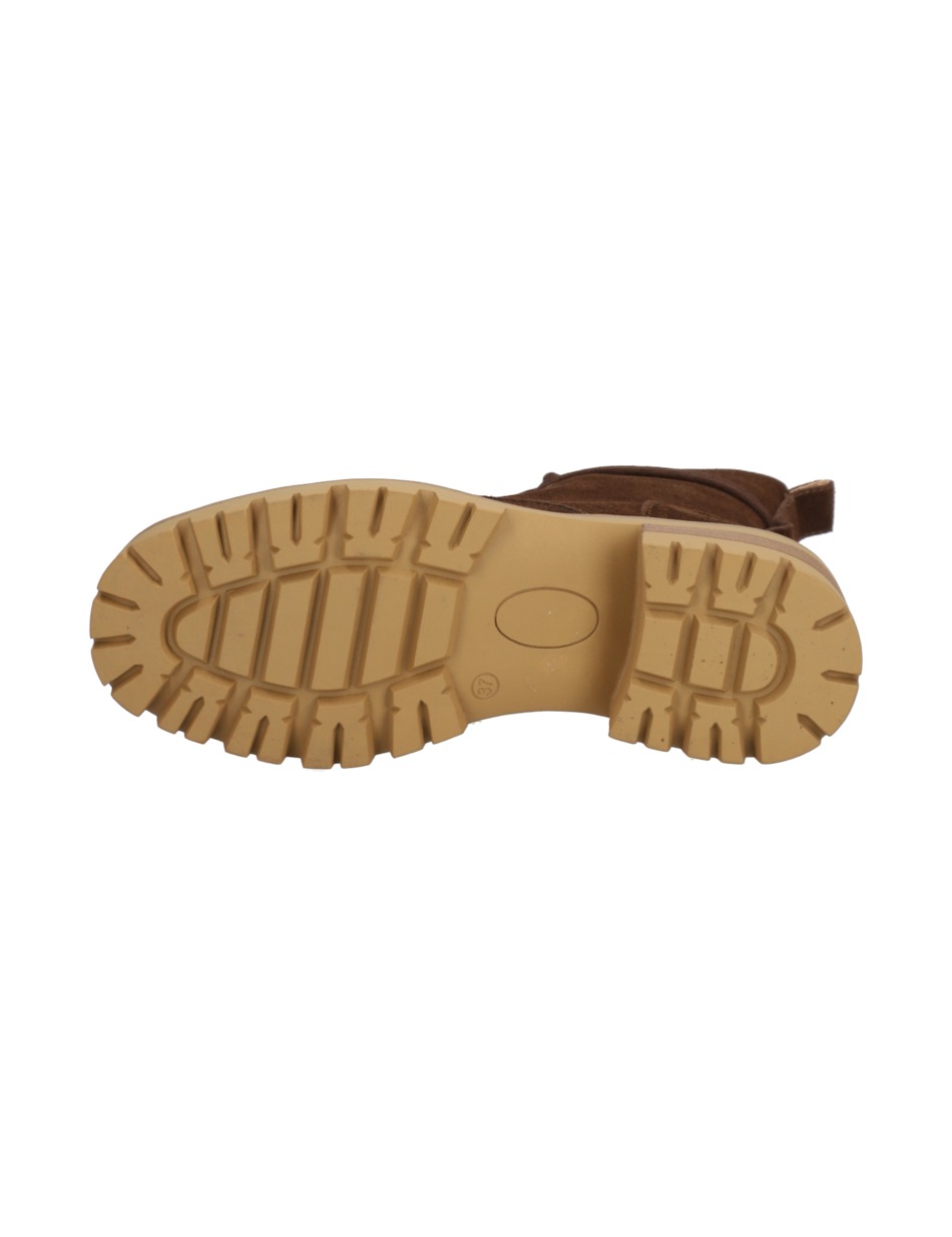 Veloursleder Schnürboot