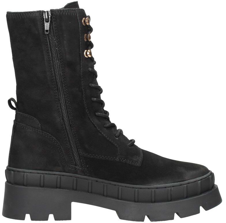 Sub55 Dames veterschoenen zwart