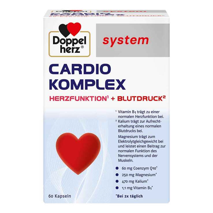 Doppelherz Cardio Komplex system Kapseln, 60 St