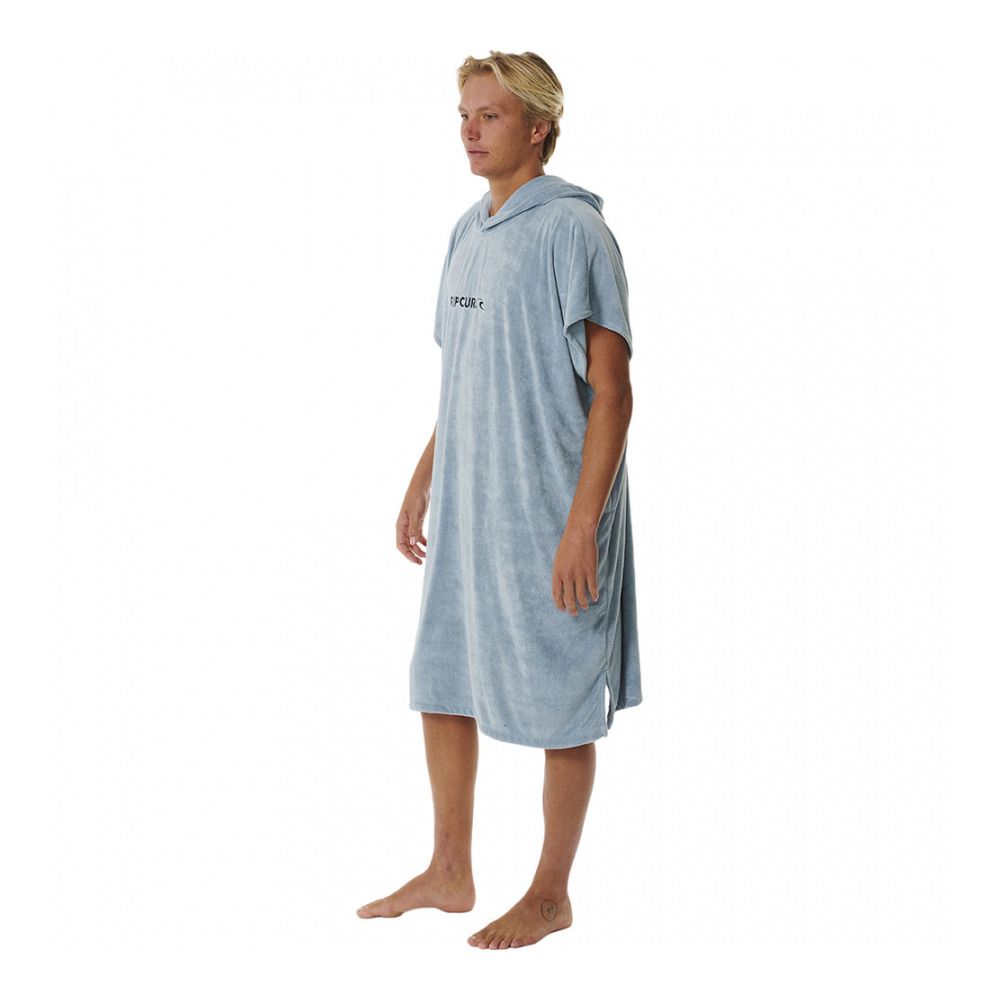 Rip Curl BRAND - Poncho Homme dusty blue