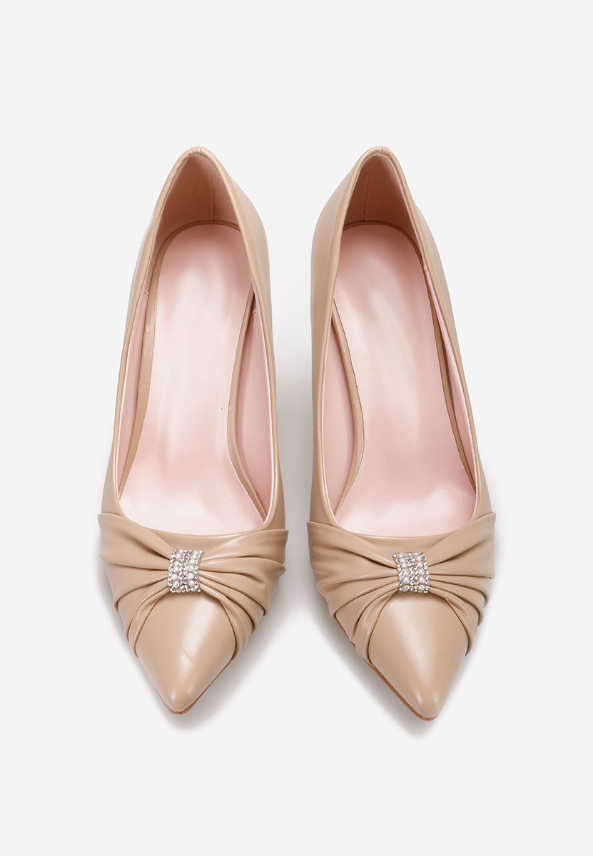 Chaussures stiletto kaki Alisavea