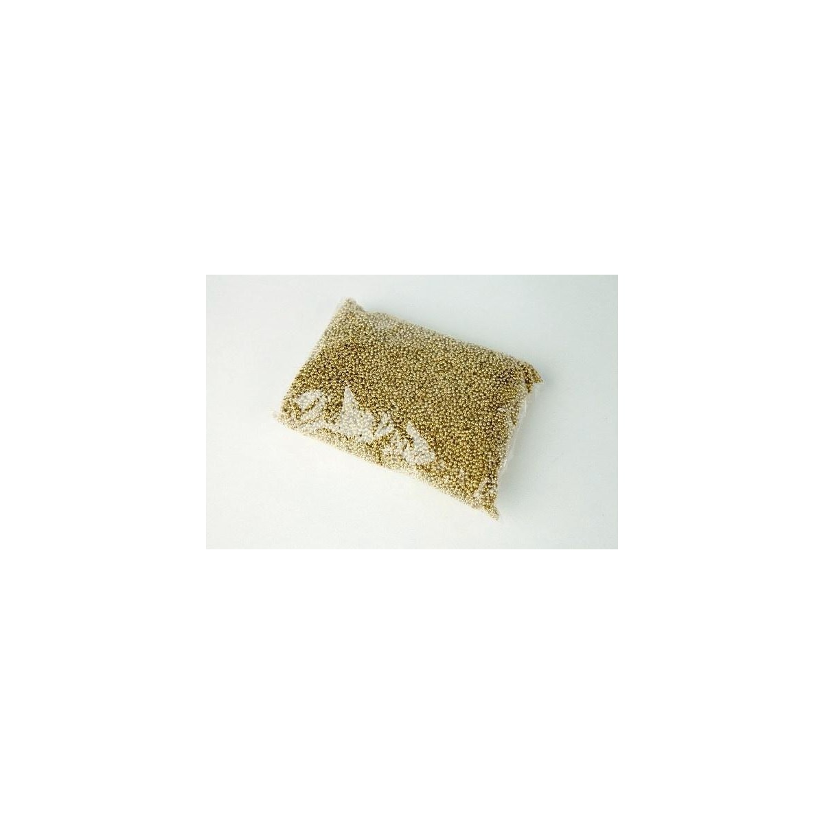 Plastpärlor 3mm 500g, Svart