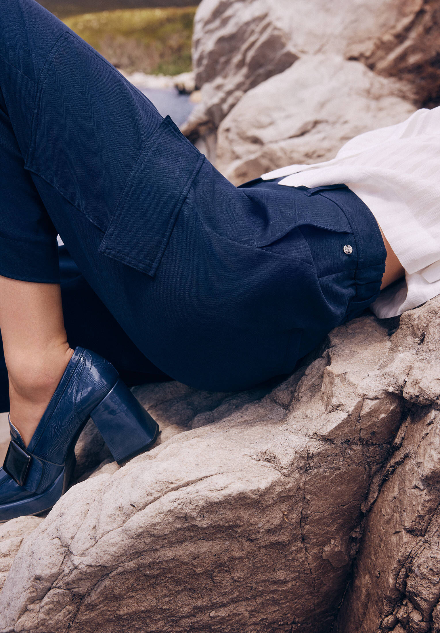 Betty & Co| Damen Stoffhose
