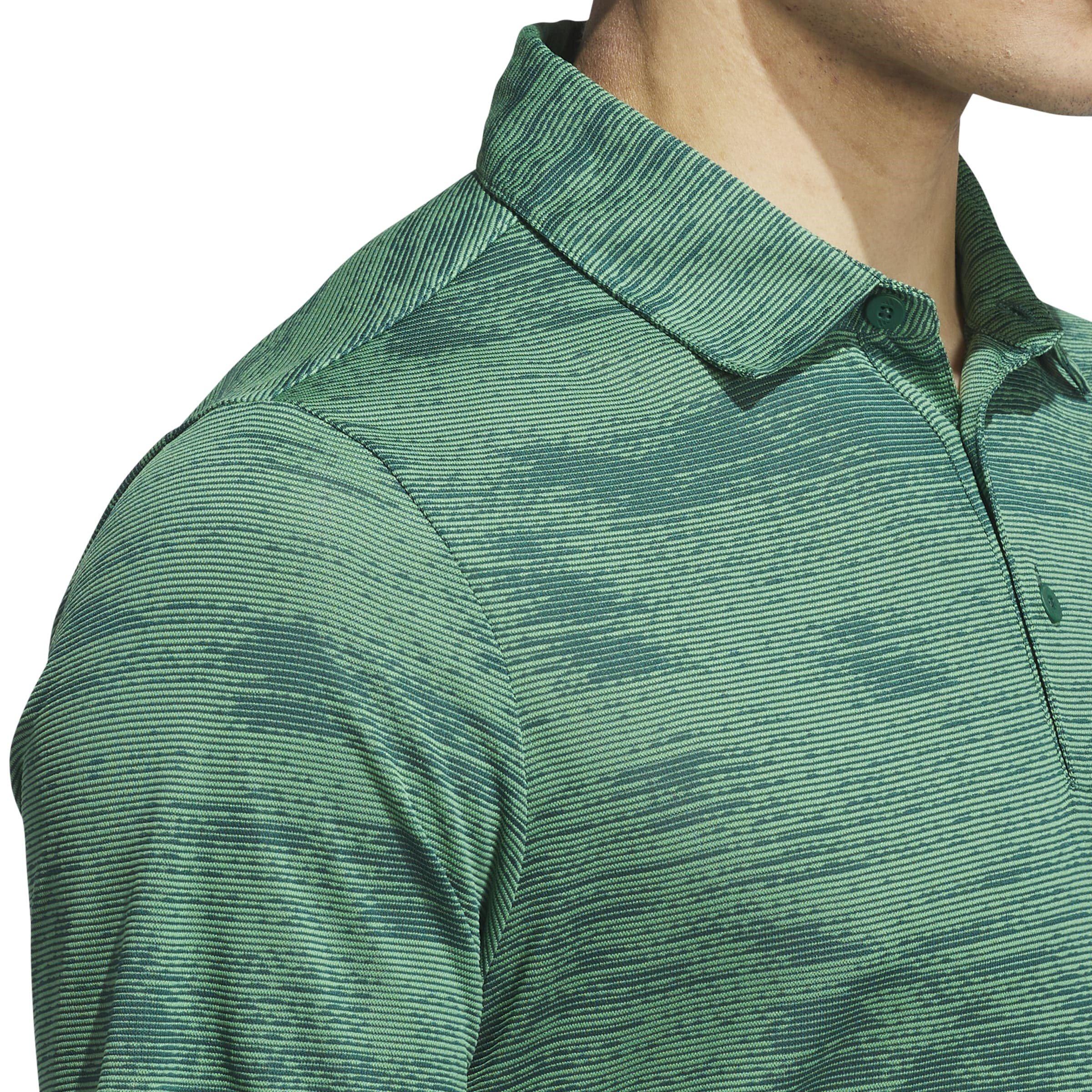 adidas Ultimate365 Textured Stripe Polo Shirt Mens