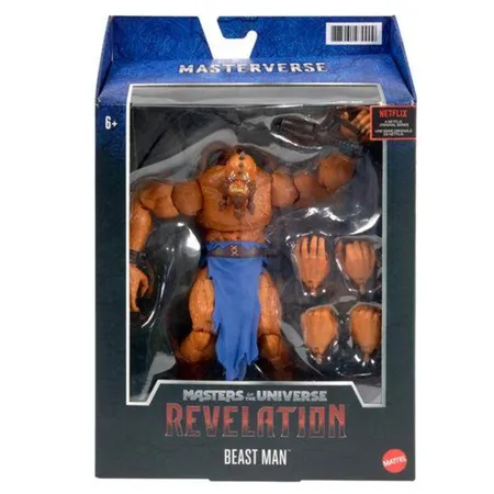 Mattel Masters of the Universe: Revelation Masterverse Actionfigur 18 cm: Beast Man