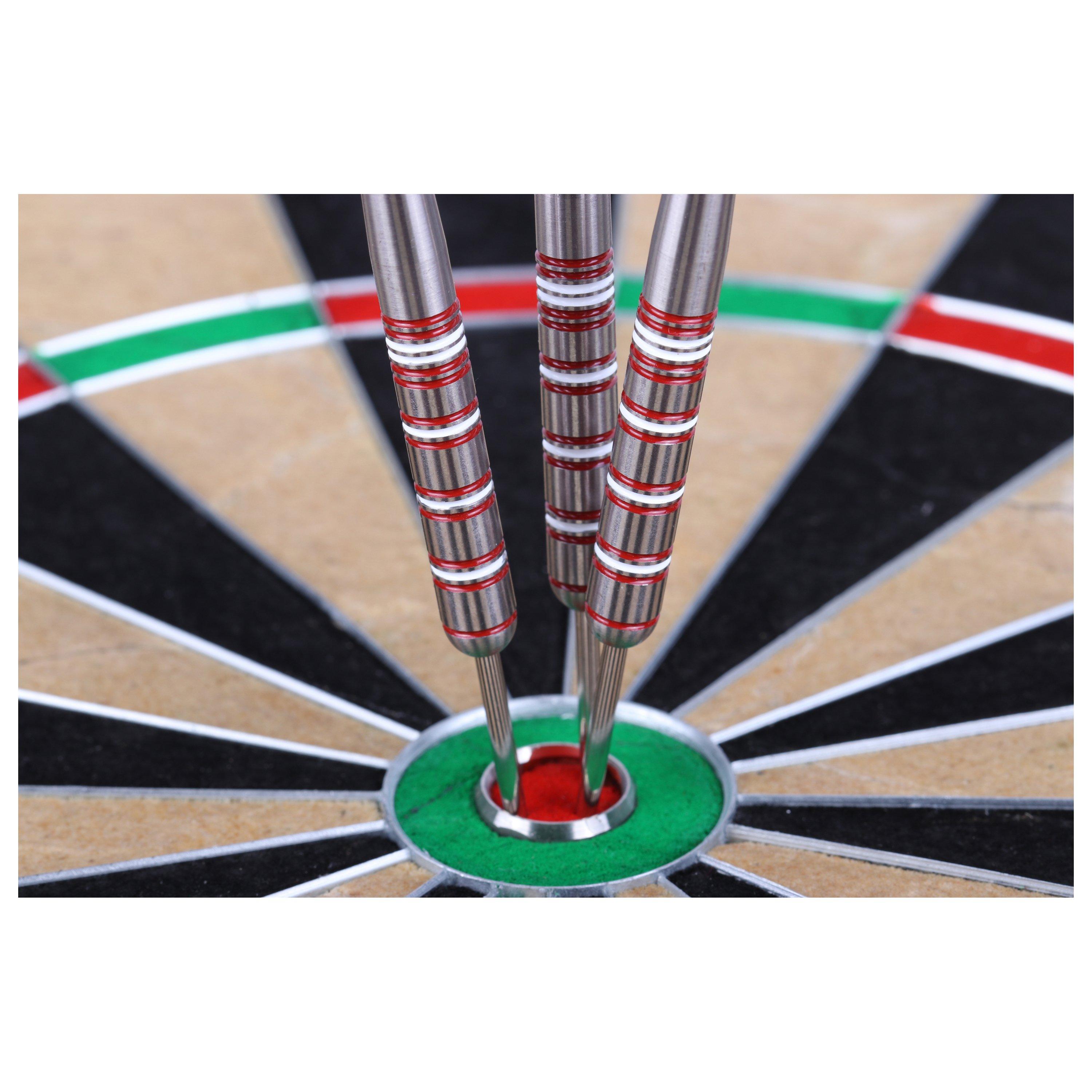 Unicorn Darts Steel Tip Darts Set | Level 4 | James 'The Machine' Wade | Tungsten Barrels with Black and Red Rings