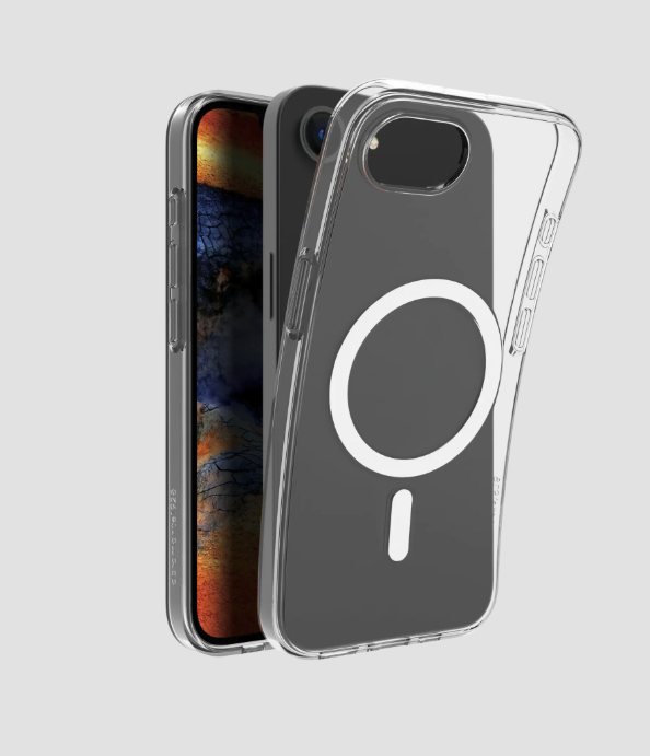 iPhone 16e MagSafe Hardcase Hülle Greenland Pro Recycled (GPE4CL006597) - Transparent