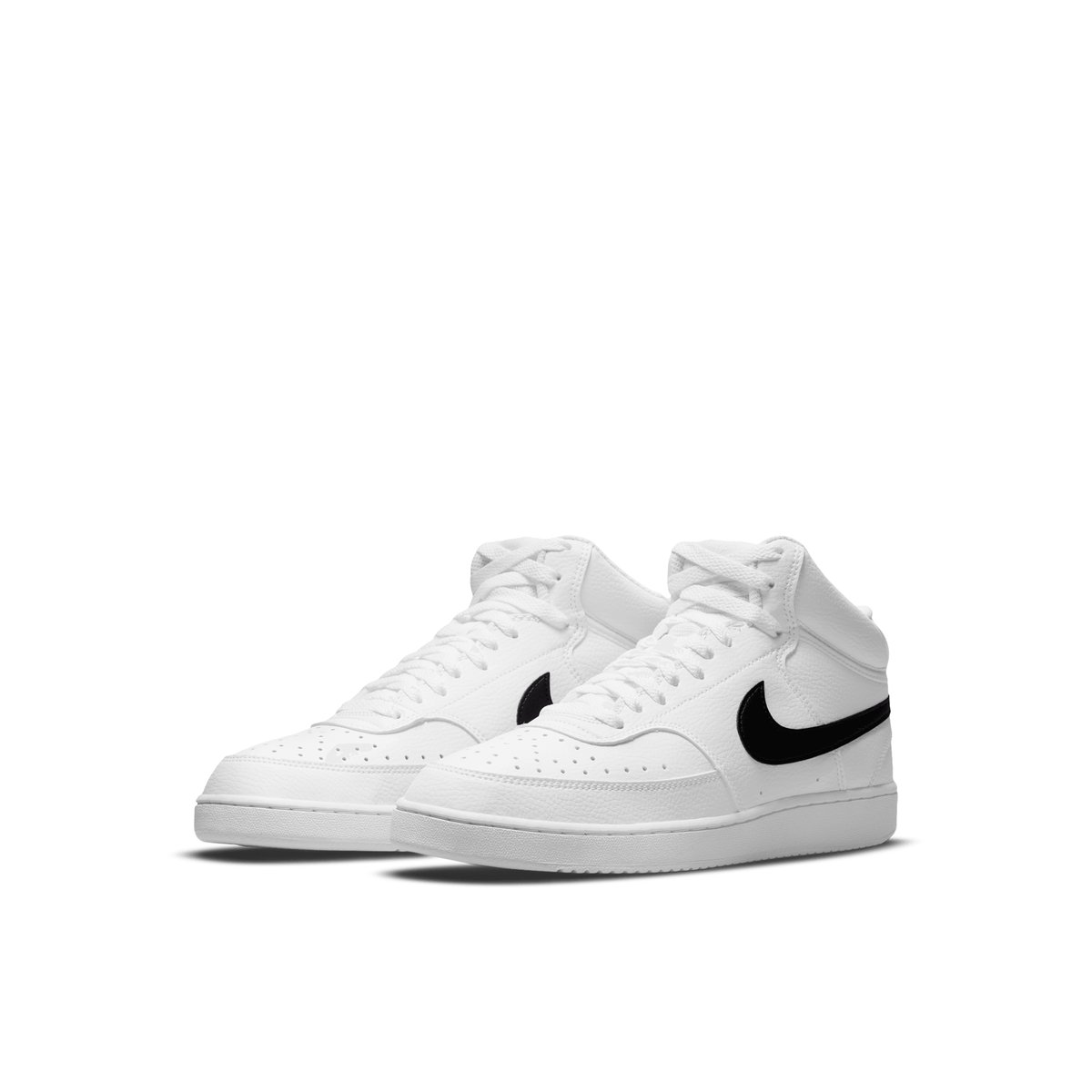 NIKE-Crt_vsn_md-m-Baskets montantes - Talon plat - Blanc/Noir
