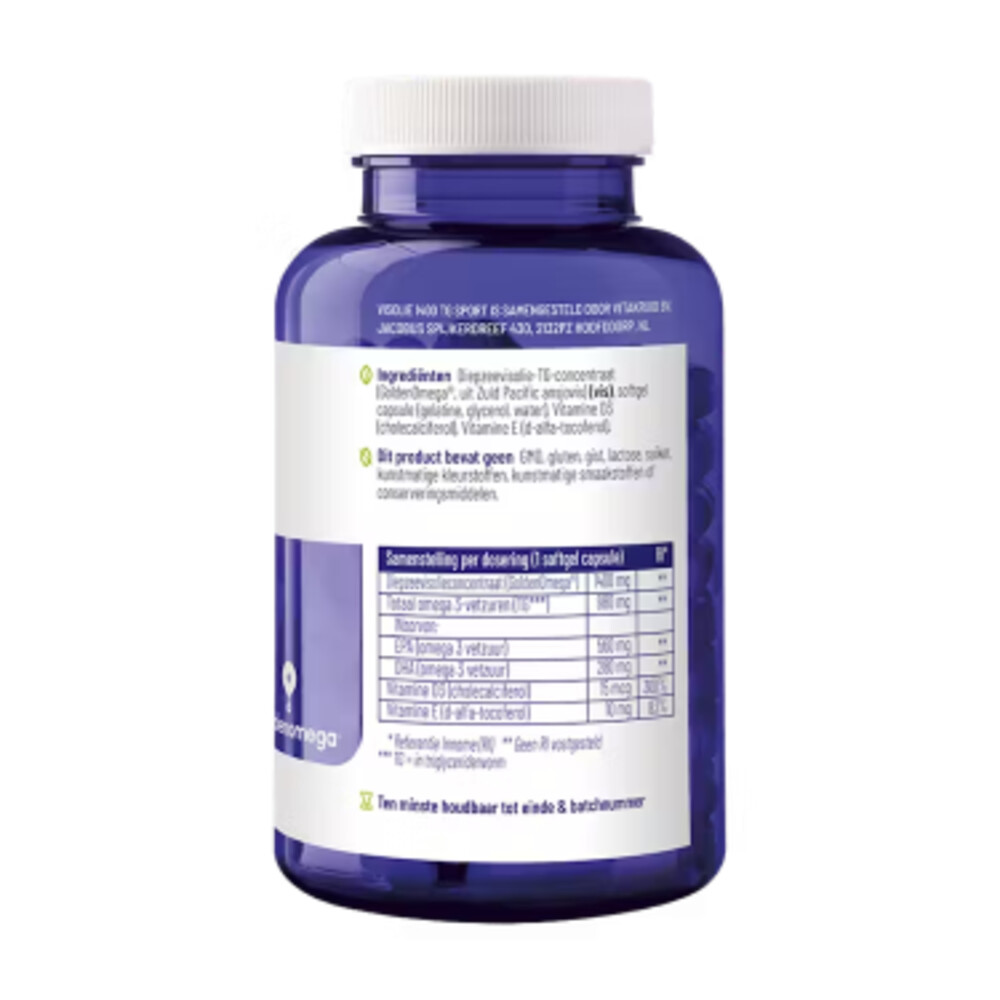 2x Vitakruid Visolie Sport 1400TG90 softgels