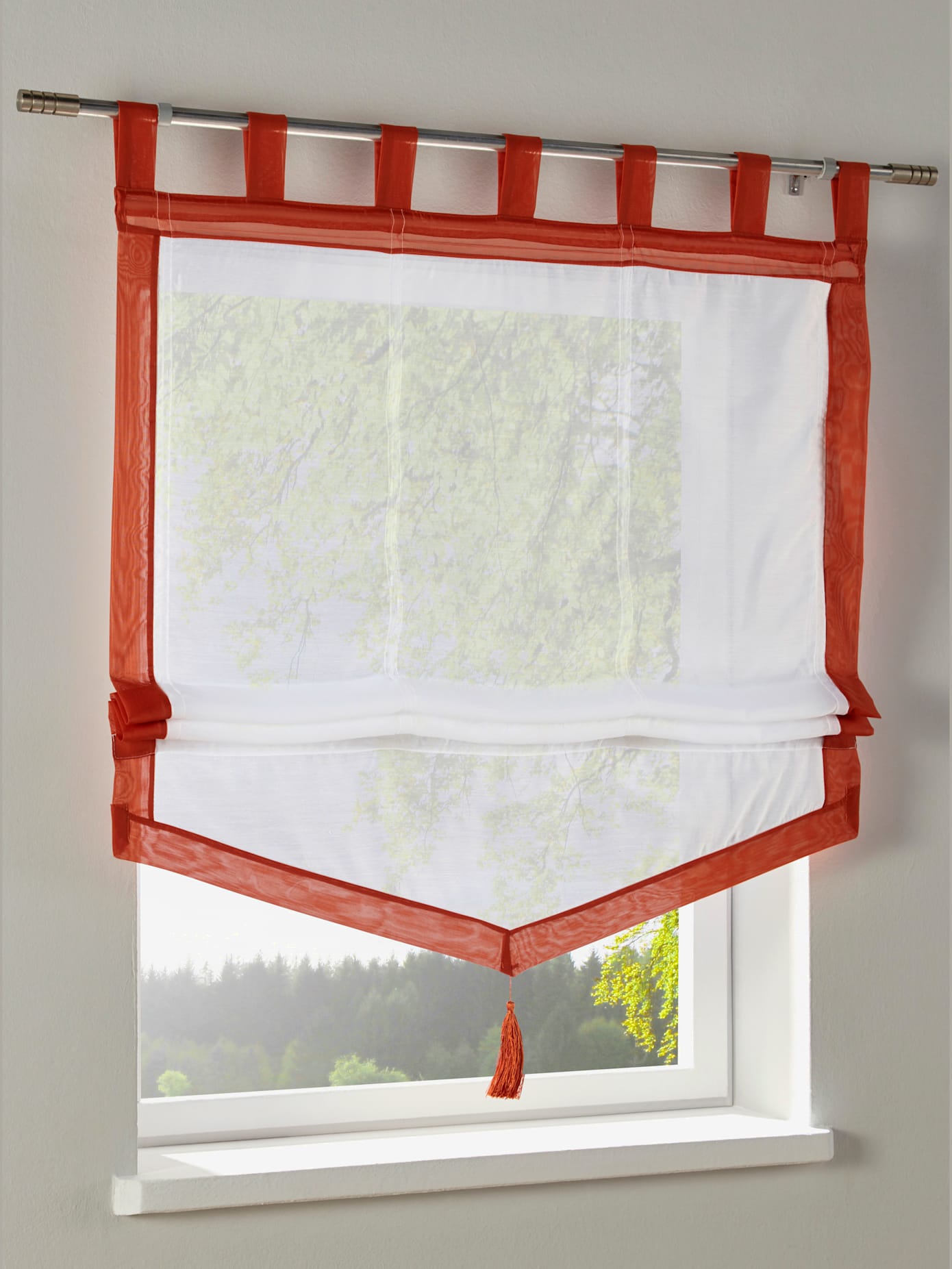 Store-bateau matière transparente