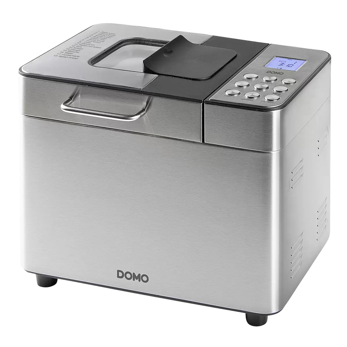 Brotbackautomat B3971 Domo Silber