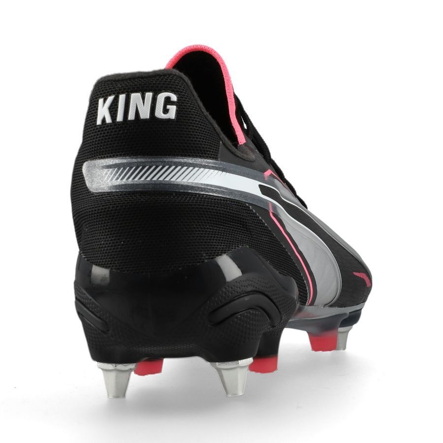 PUMA King Ultimate SG Audacity - Argenté/Noir/Sun Struck/Blanc