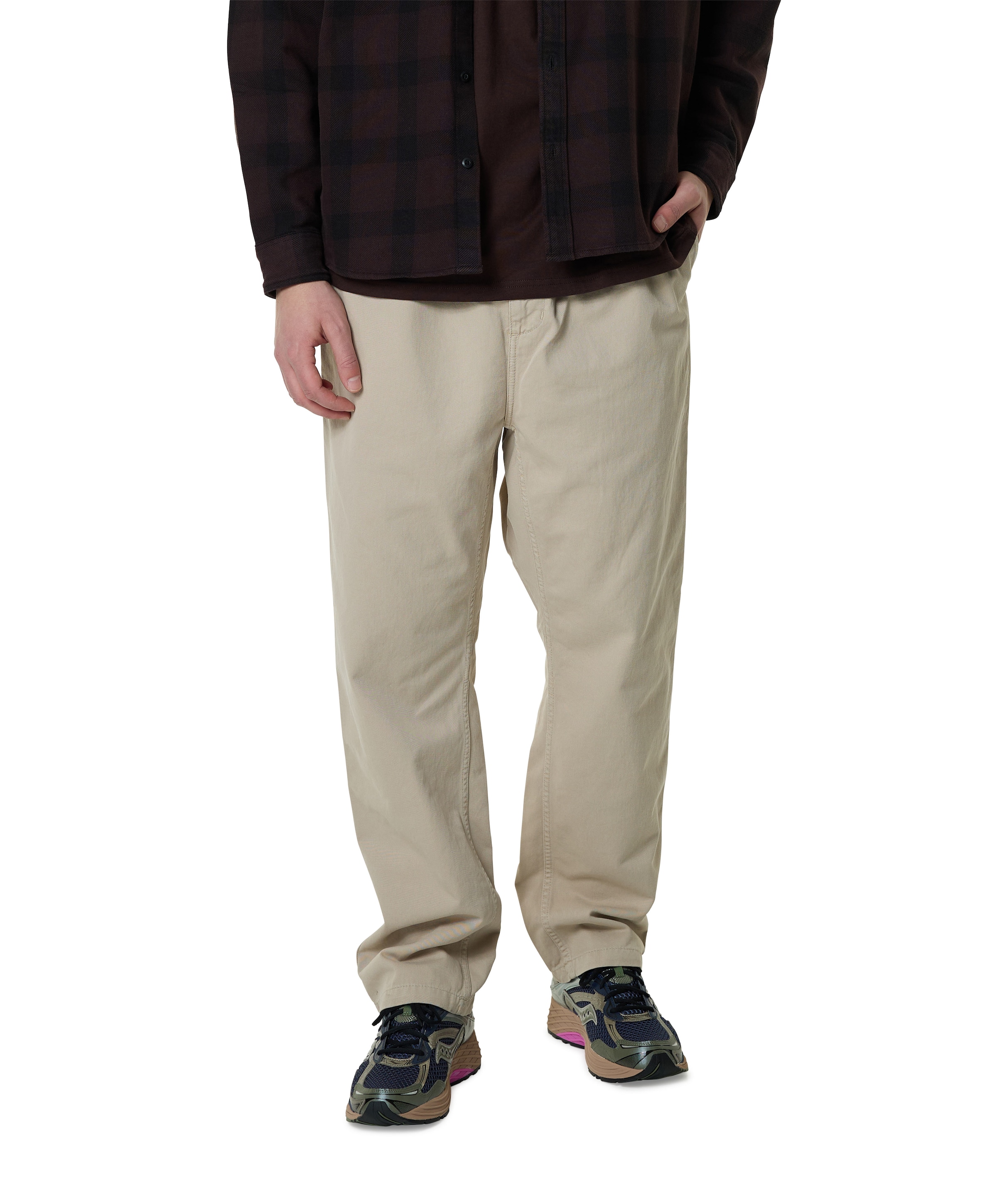 Carhartt WIP Flint Organic heren broek beige