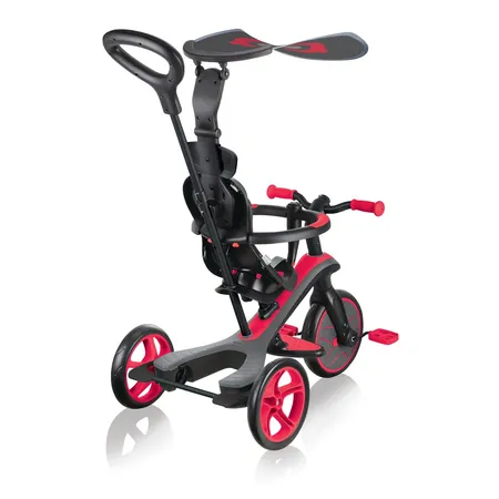 Authentic Sports Globber Explorer Trike 4in1 rot