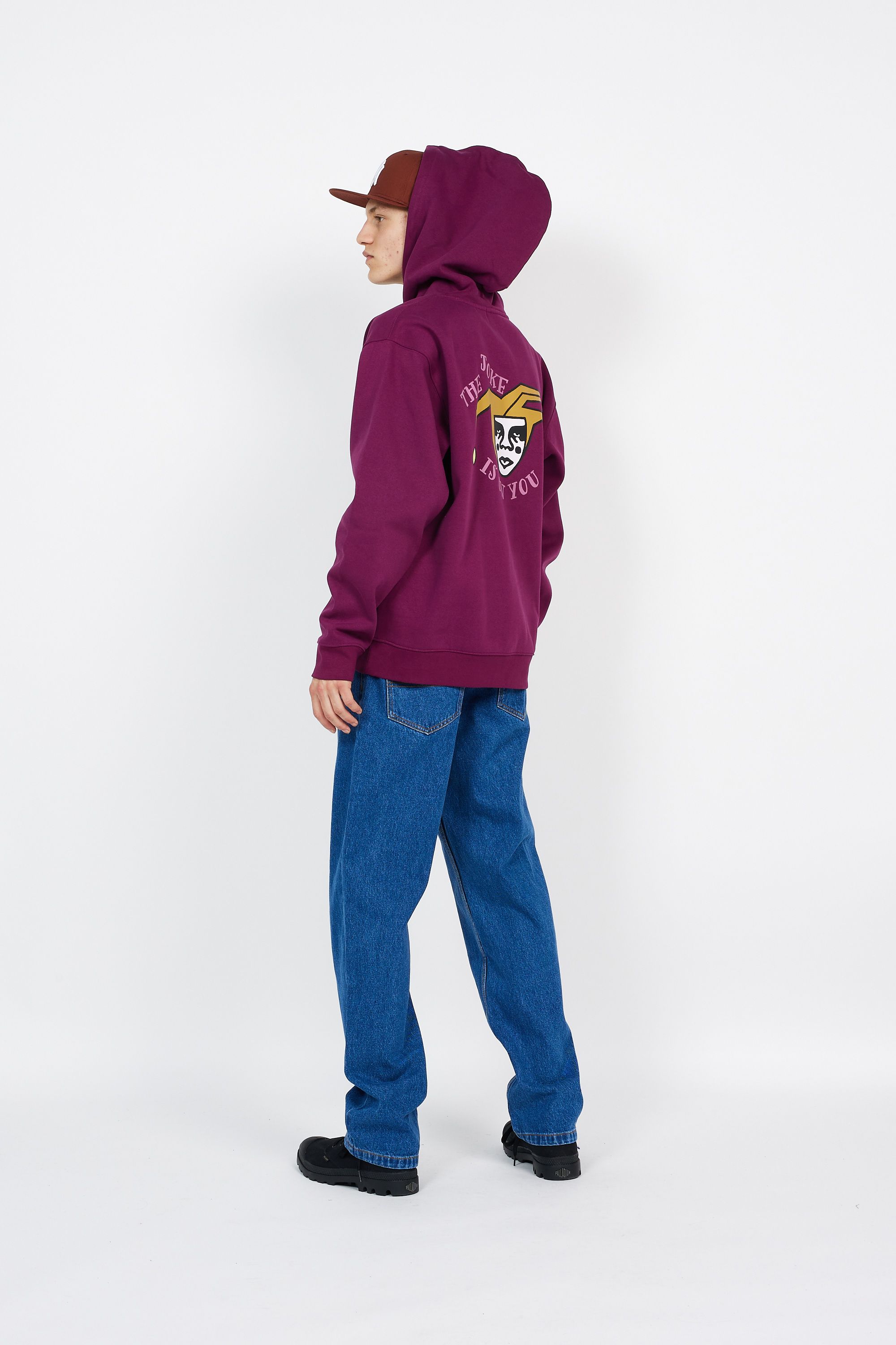 OBEY Hoodie Marron