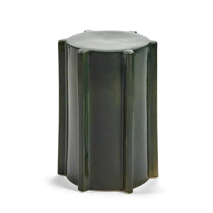 Serax - Pawn Beistelltisch, Ø 31,3 cm, dunkelgrün