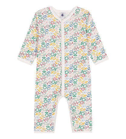 Petit Bateau Schlafanzug - Marshmellow/Multi Colour