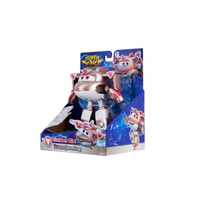 Super Wings - Transforming Golden Girl
