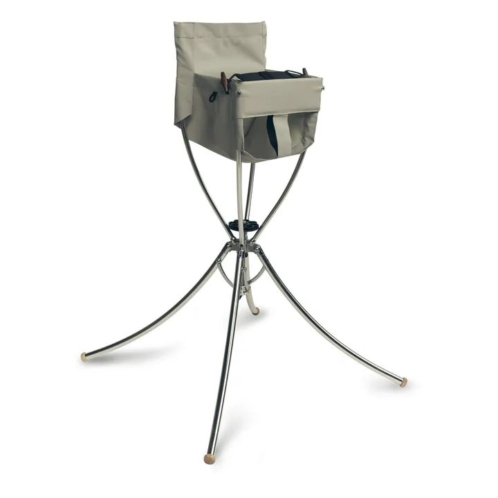 Vaggaro Kit complet: sac bandoulière, support, chaise, berceau et transat | Beige