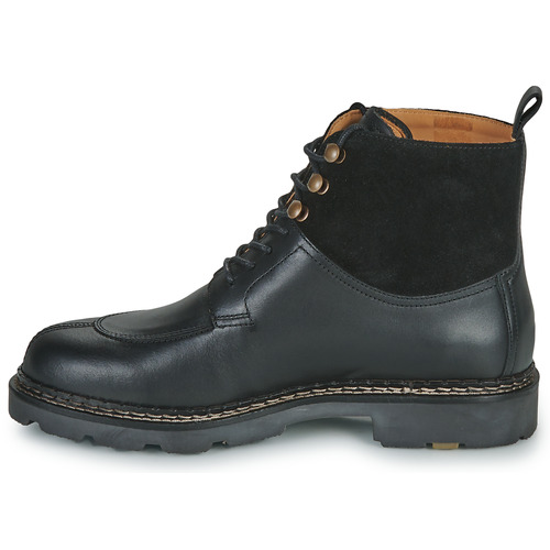 Pellet - VICTOIRE - Veau pull up / velours noir