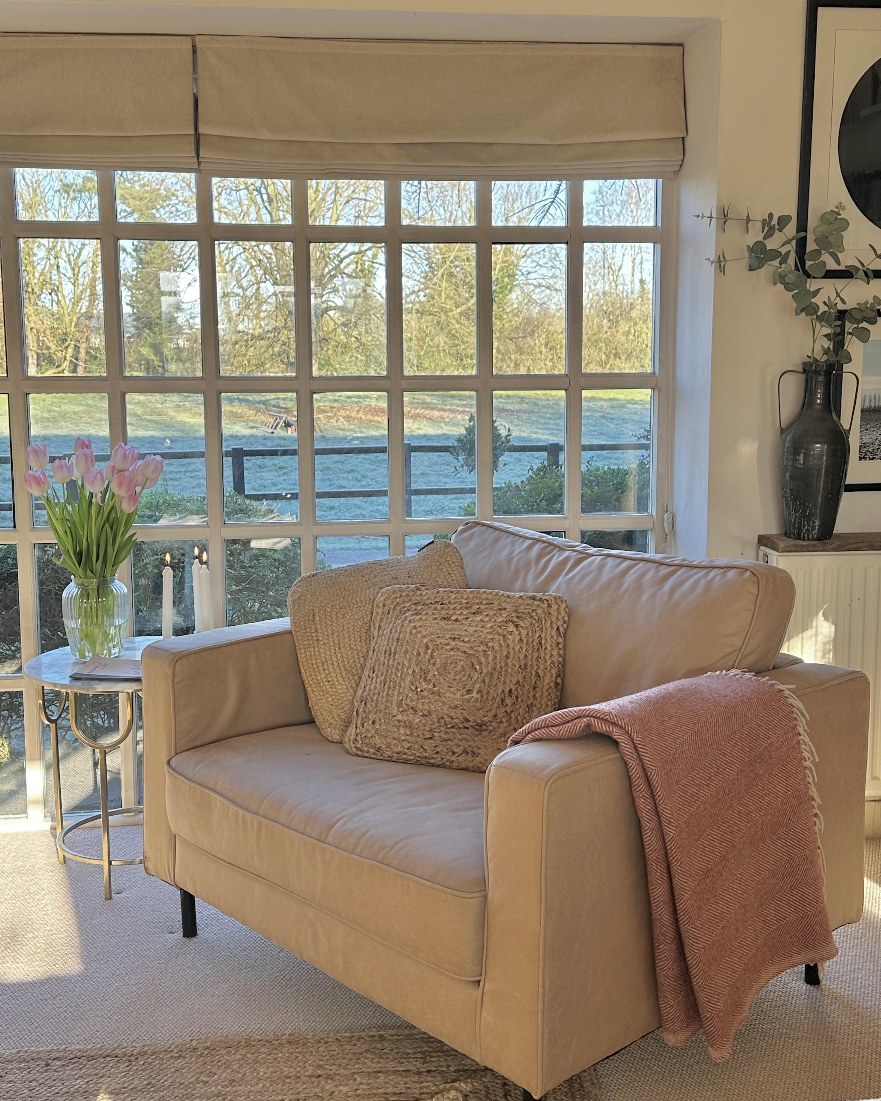 Fauteuil SAVALEN Kunstleer Beige