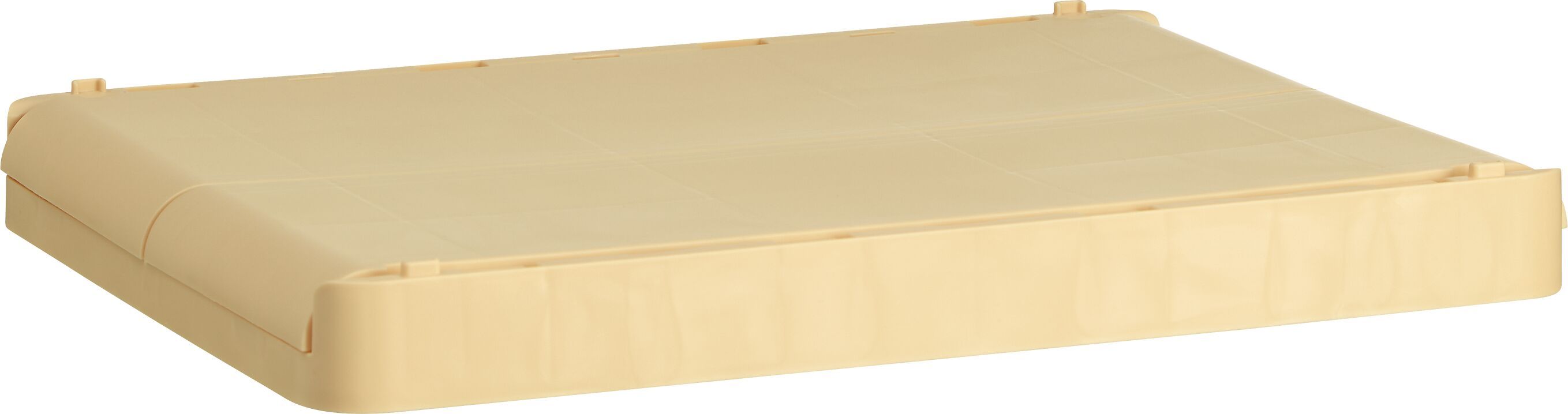 SAVINA Faltbare Box GRS - Gelb / B: 27.5 cm x T: 37.5 cm x H: 16.2 cm