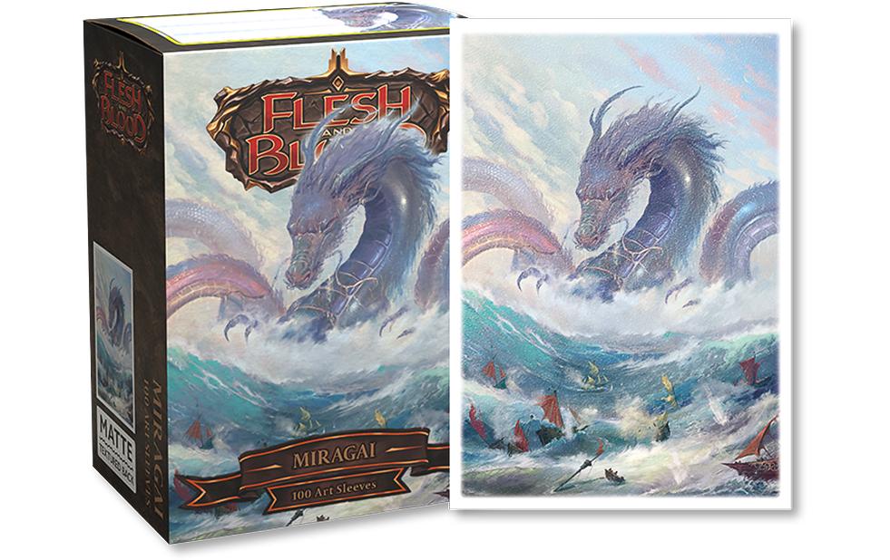 Kartenhülle Matte Art: Miragai Standardgrösse 100Deckbox mit 100 Kartenhüllen im Format 63 x 88 mm
