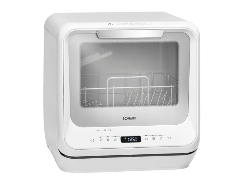 Bomann TSG 5701 - Bordpvaskemaskine - bredde: 42 cm - dybde: 43.5 cm - højde: 43.5 cm - hvid