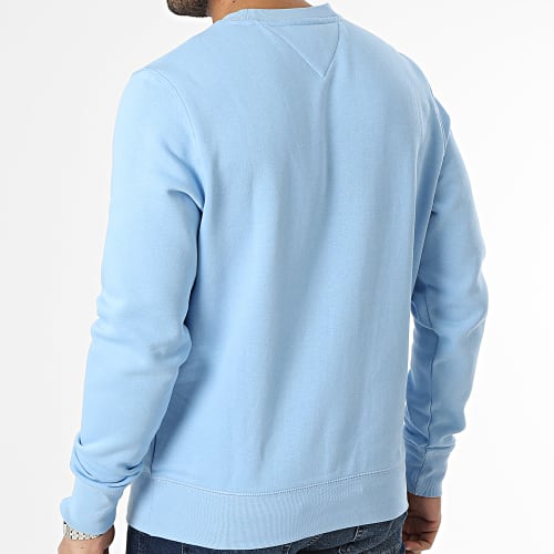 Sweat Crewneck Tommy Logo 1596 Bleu Clair