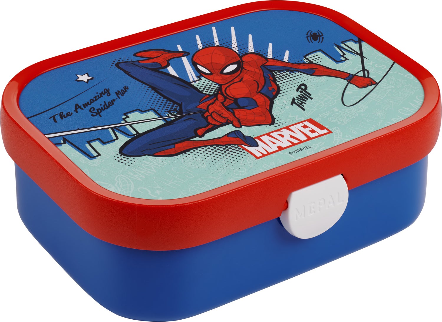 Mepal broodtrommel Campus spiderman 17,8 x 13,2 x 6,1 cm